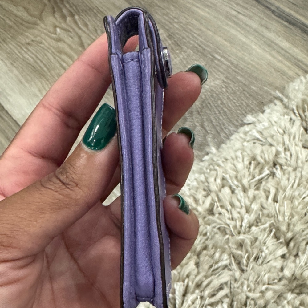 Coach iPod Nano purple leather case - Picture 7 of 9
